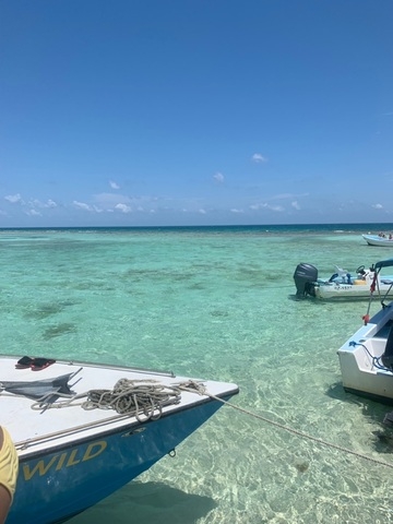 Belize Goff's Caye Island Getaway and Snorkel Cruise Excursion Little piece of paradise