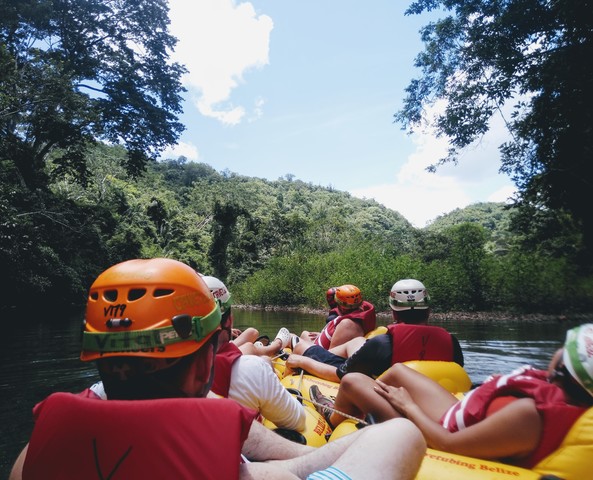Belize Nohoch Che'en Caves Branch Cave Tubing Excursion with Lunch Lots of fun