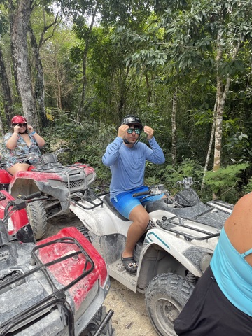 Cozumel Jungle ATV, Jade Cavern and Cenote Swim Excursion Best excursion 