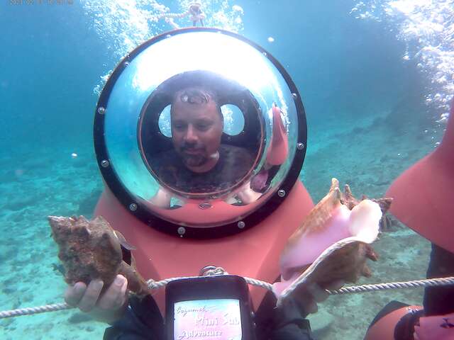 Cozumel Mini Submarine Underwater Scooter Excursion Amazing Underwater Experience