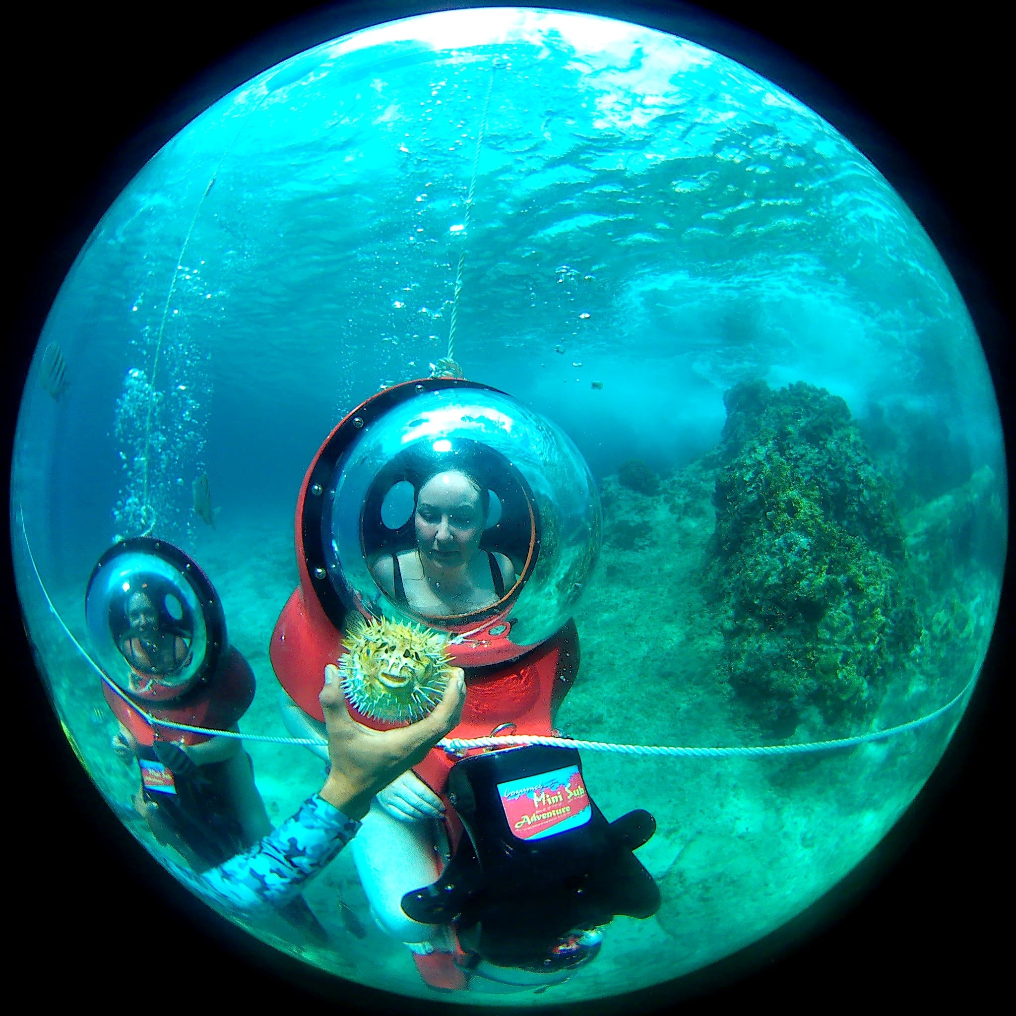 cozumel mini submarine underwater scooter excursion
