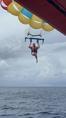 Cozumel Mr. Sanchos Beach Parasailing Excursion Such a Blast!!