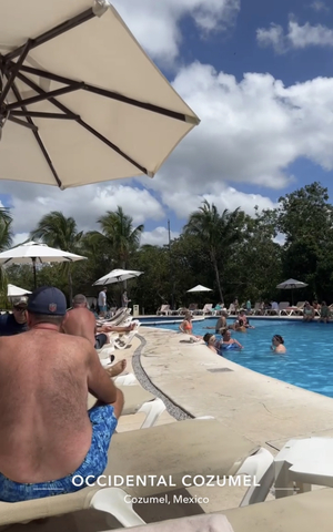 Cozumel Occidental Grand Barcelo All Inclusive Beach Resort Day Pass Excursion Beautiful resort
