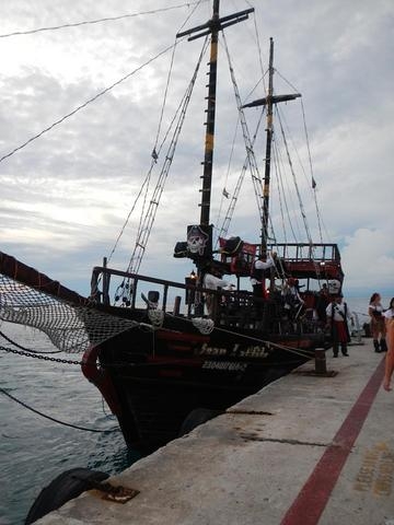 Cozumel Pirate Ship Adventure Excursion with Surf & Turf Dinner and Show 