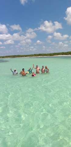Cozumel Private First Lady Boat Charter Excursion - Secluded Marine Park Snorkel and El Cielo Sandbar Best day ever!