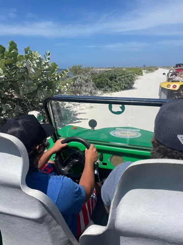 Cozumel Punta Sur Park Dune Buggy, Coral Reef Snorkel, Beach, and Island Highlights Excursion We had a Blast!