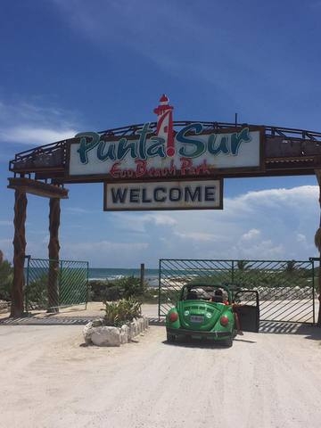 Cozumel Punta Sur Park Dune Buggy, Coral Reef Snorkel, Beach and Island Highlights Excursion Love Love Love