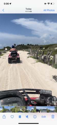 Cozumel Wild Side ATV and Virgin Beaches Excursion BEST PART OF OUR CRUISE!! 