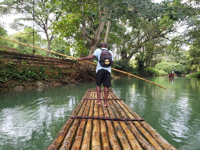 Montego Bay Martha Brae Bamboo Rafting and Montego Bay Sightseeing Excursion So relaxing and fun!