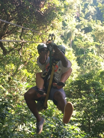Roatan Canopy Zip-Line and Beach Excursion Adventure Combo Best Island and Best Excursion