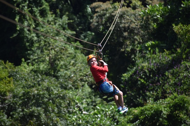Roatan Canopy Zip-Line and Beach Excursion Adventure Combo Great Tour