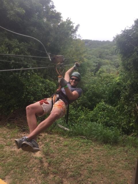Roatan Canopy Zip Line and Beach Break Adventure Combo Excursion Great Experience w/amazing tour guides