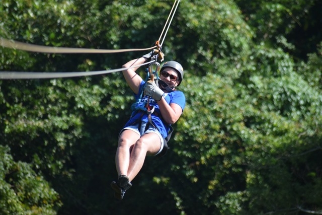 Roatan Canopy Zip Line and Beach Break Adventure Combo Excursion Loved it