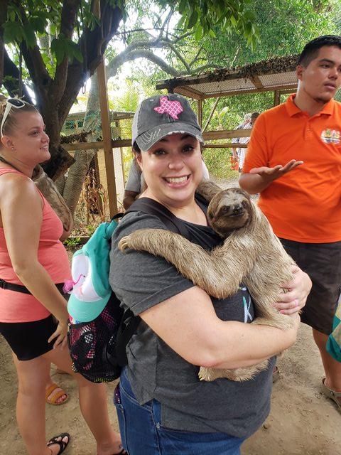 Roatan Southside Reef Snorkel, Monkey / Sloth Park Excursion Best Excursion!!!