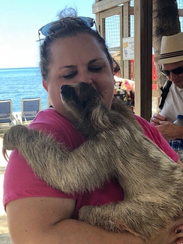 Roatan Southside Snorkel, Monkey and Sloth Park Excursion Best excursion of our entire cruise