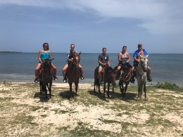 Roatan Zipline, Horseback Ride and Snorkel Combo Excursion awesome!!