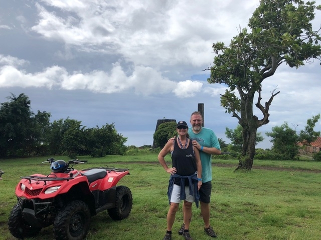 St. Kitts ATV Fun Ride and Beach Break Excursion Ivan was THE BEST!