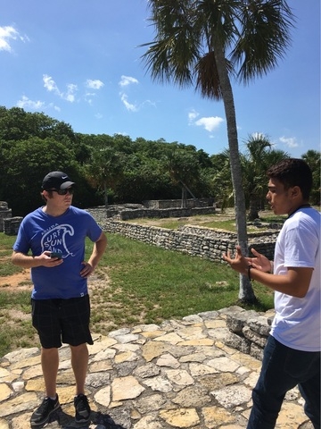 Xcambo Mayan Ruins, Flamingos, Pink Lagoon, and Beach Break Combo Excursion from Progreso AWESOME TOUR GUIDE 