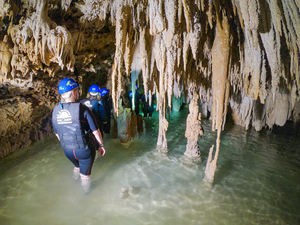 Amazing Mayan Cave and Cenote Underground River Snorkel Excursion from Cozumel