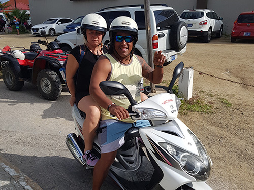 Aruba  Oranjestad Scooter Cruise Excursion Tickets