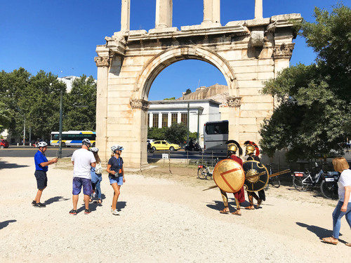 Athens Memorable Sightseeing and Food Tasting by E-Bike Excursion