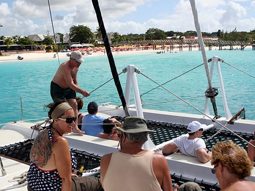 Barbados West Indies catamaran sailing Shore Excursion Cost