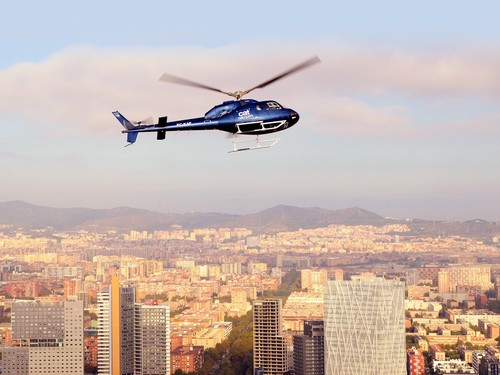 Barcelona  Spain helicopter ride guided Excursion Tickets