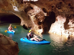 Belize Cave Kayaking and Zip Line Adventure Excursion