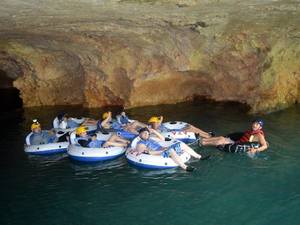 Belize Crystal Cave Exploration and River Tubing Excursion
