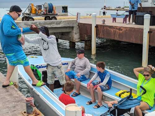 Belize Tarpon Feeding Snorkeling Tour Reservations