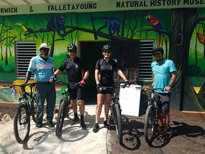Belize Jungle Bike Adventure and City Sightseeing Excursion