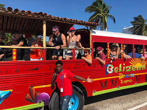 Belize Party Bus and Sightseeing Excursion
