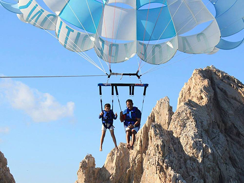 Cabo San Lucas Medano Beach Parasailing Excursion Reservations