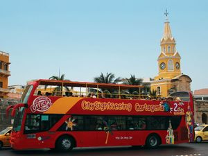 Cartagena City Sightseeing Hop On Hop Off Bus Excursion