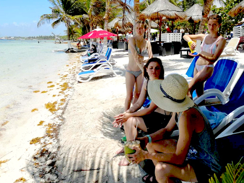 Costa Maya  Mexico Drinks Beach Break Excursion Booking