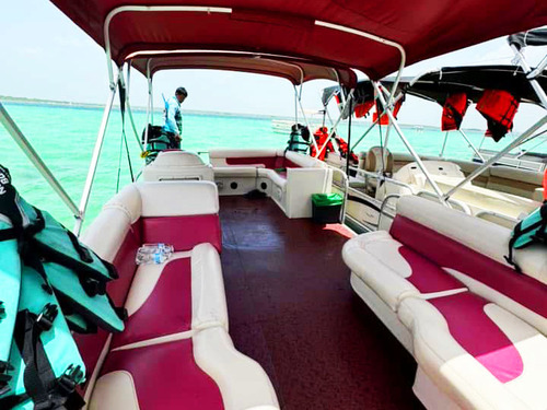 Costa Maya Pontoons Boat Ride Tour Tickets