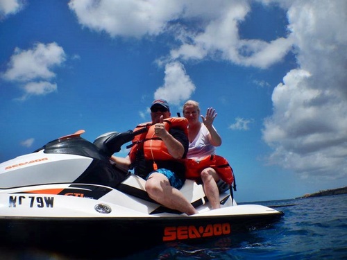 Curacao guided jet ski Tour Booking