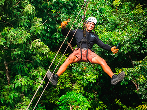 Cozumel Adventure Canopy Zip Line Excursion