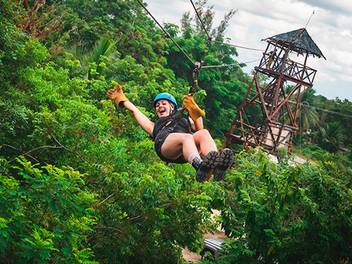 Cozumel Adventure Canopy Zip Line Excursion