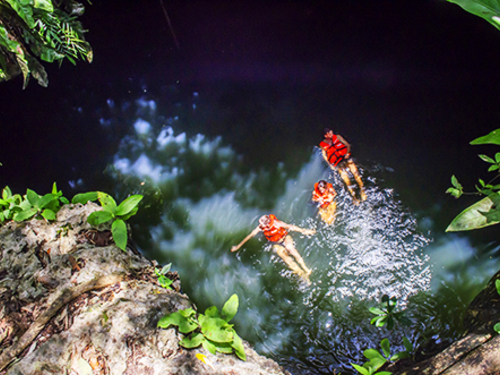Cozumel ATV Jade Cavern, Tequila tasting, Snorkeling and Beach Break Excursion