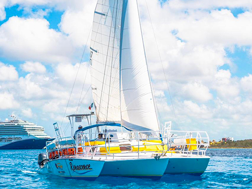 Cozumel Catamaran El Cielo Starfish Sandbar, Stingrays and the Turtle Bay Excursion