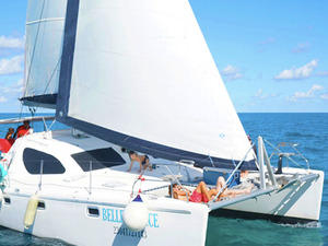 Cozumel Catamaran Sail to Passion Island Excursion