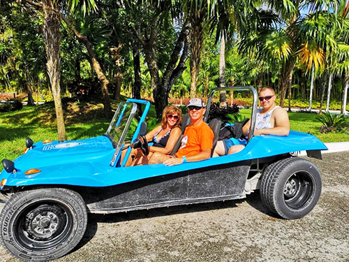 Cozumel Dune Buggy Sightseeing and Otoch Park Mayan Excursion