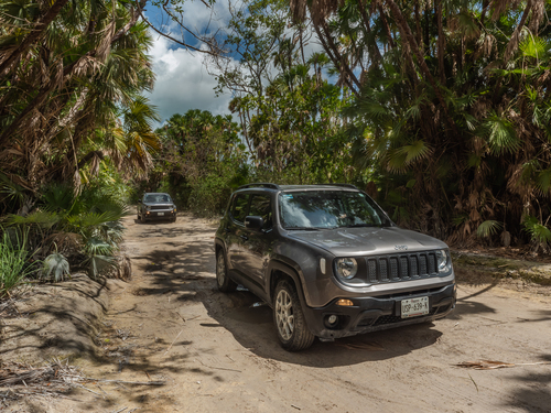Cozumel Jeep Off-Road Adventure and All-Inclusive Passion Island Excursion 