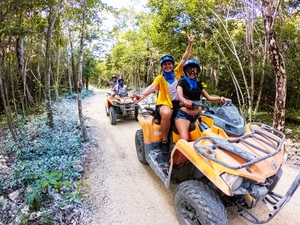 Cozumel Jungle ATV, Jade Cavern and Cenote Swim Excursion