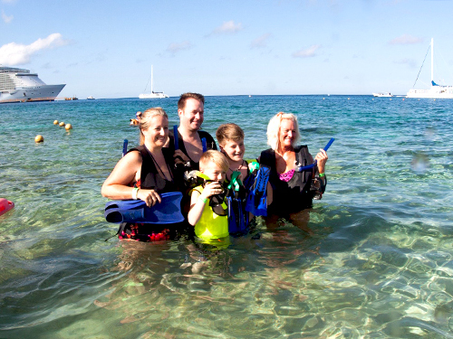Cozumel Family Cruise Excursion Booking