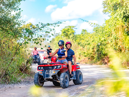 Cozumel San Francisco Beach Day Pass and ATV Excursion