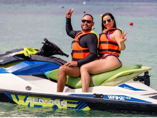 Cozumel San Francisco Beach Day Pass and Jet Ski Excursion