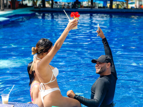 Cozumel San Francisco Beach Day Pass and Open Bar