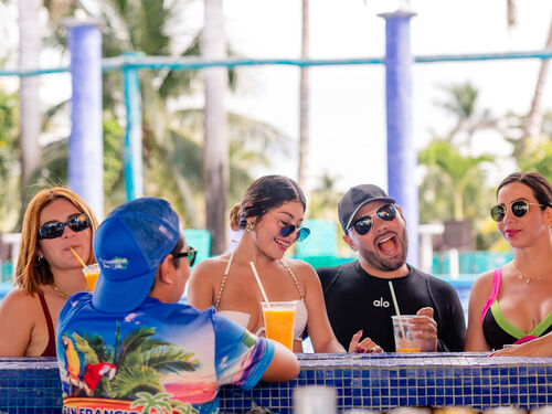 Cozumel San Francisco Beach Day Pass and Open Bar